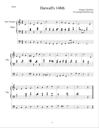 Rejoice, the Lord is King - Darwall's 148th