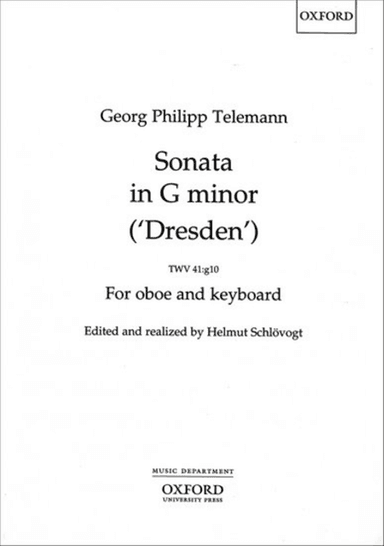 Sonata in G minor (Dresden) TWV41:g10