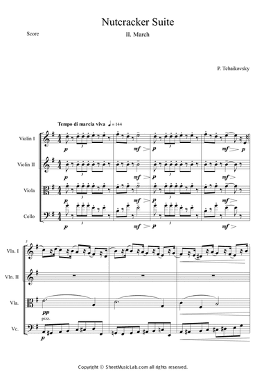 Nutcracker Op.71a - March
