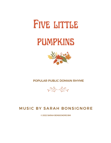 Five Little Pumpkins