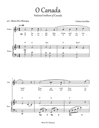 O Canada