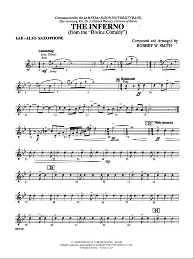 The Inferno: E-flat Alto Saxophone