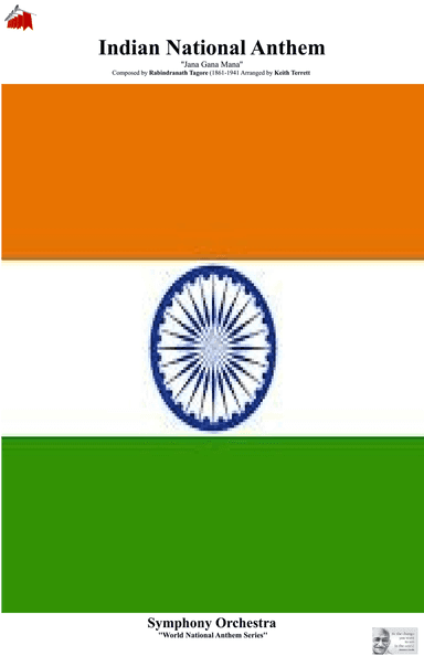 Indian National Anthem for Symphony Orchestra (KT Olympic Anthem Series)