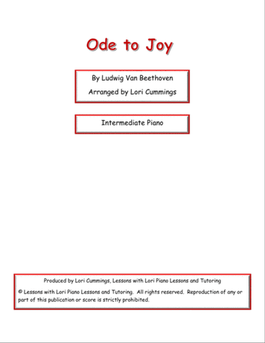 Ode to Joy