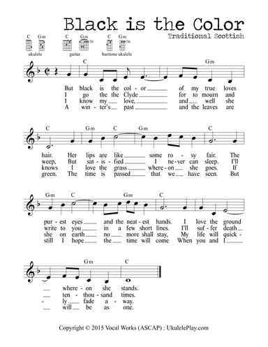 Black is the Color of My True Love's Hair