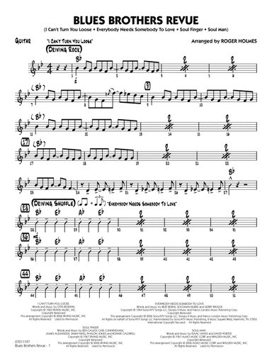 Blues Brothers Revue (arr. Roger Holmes) - Guitar