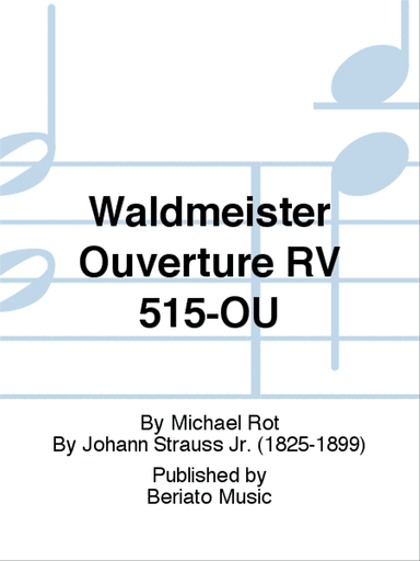Waldmeister Ouverture RV 515-OU
