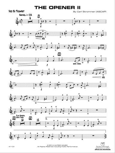 The Opener II: 3rd B-flat Trumpet