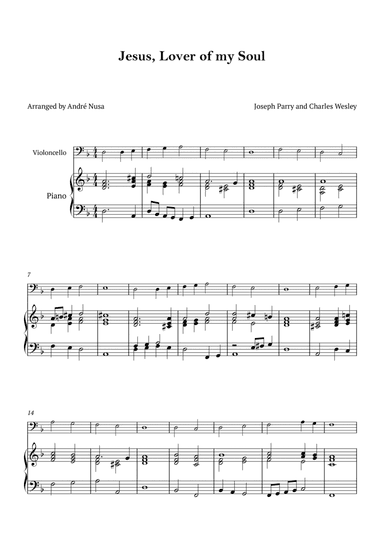 Jesus, Lover of my Soul