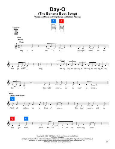 Day-O (The Banana Boat Song)