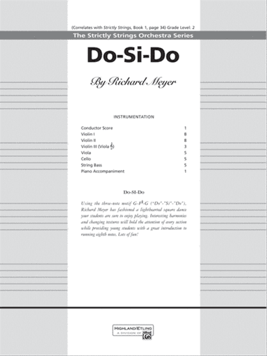 Do-Si-Do: Score