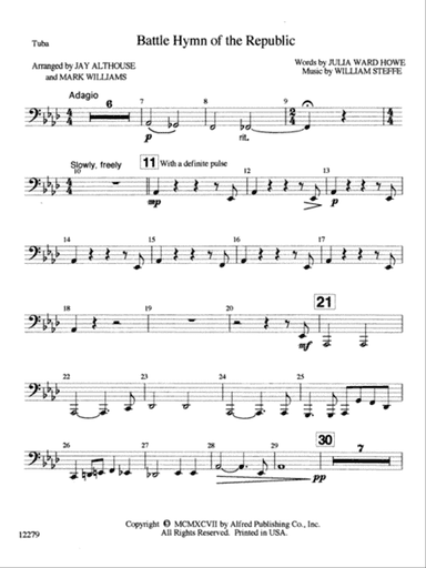 Battle Hymn of the Republic: Tuba