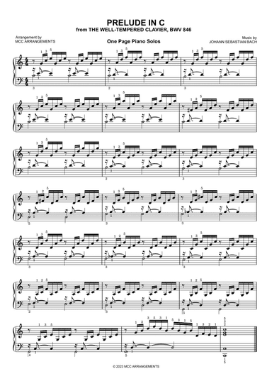 Prelude in C