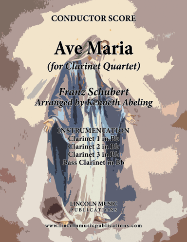 Ave Maria (for Clarinet Quartet)