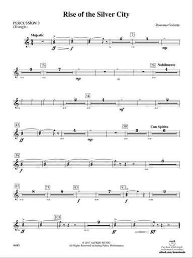 Rise of the Silver City: 3rd Percussion