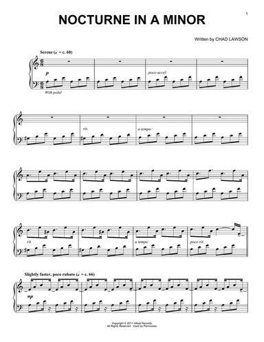 Nocturne In A Minor