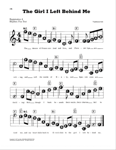 Girl I Left Behind Me