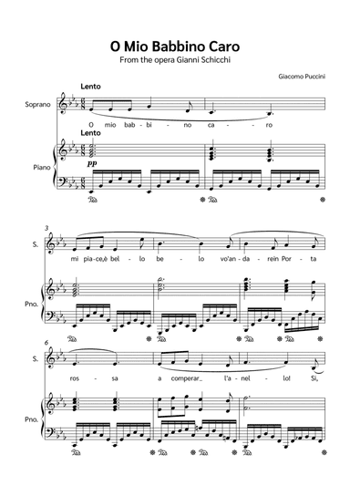 O Mio Babbino Caro