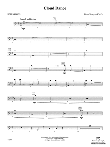 Cloud Dance: String Bass