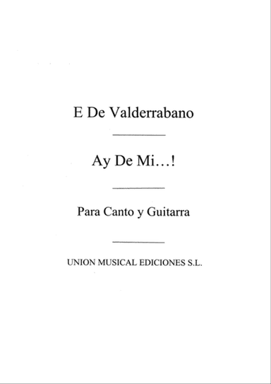 Ay De Mi Romance Viejo