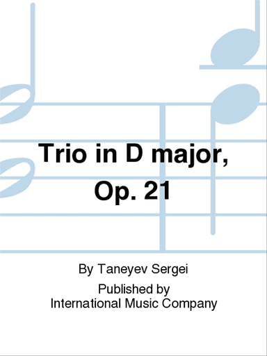 Trio in D major, Op. 21