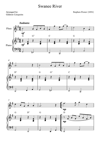 Swanee River (Old Folks at Home)