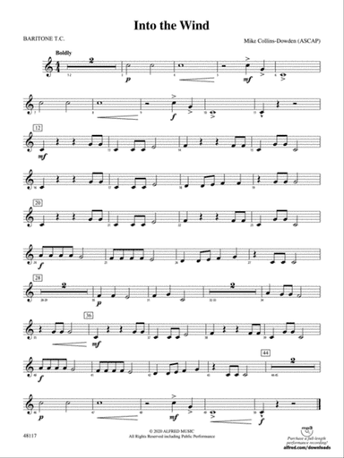 Into the Wind: Baritone T.C.