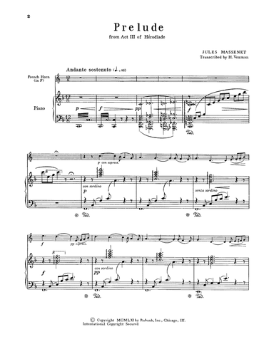 Prelude (from Hérodiade)