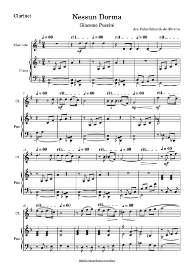 Nessun Dorma (Puccini)