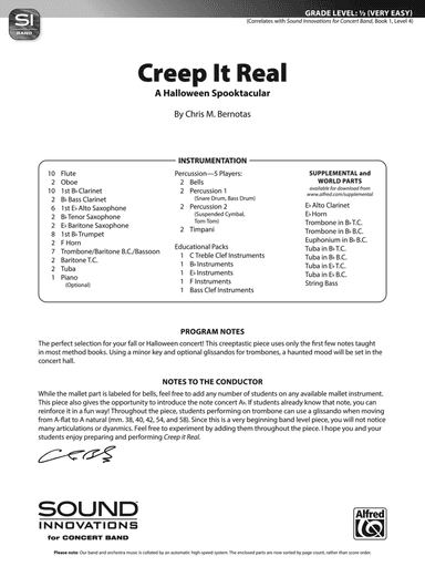 Creep It Real: Score