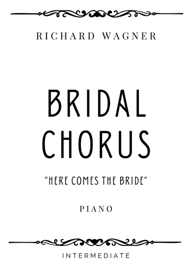 Wagner - Bridal Chorus - Piano- Intermediate