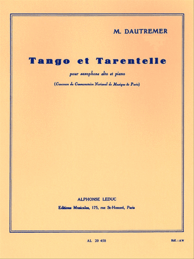 Tango et Tarentelle