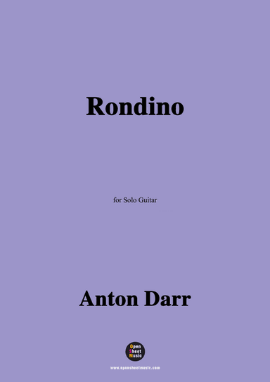 Adam Darr-Rondino,for Guitar