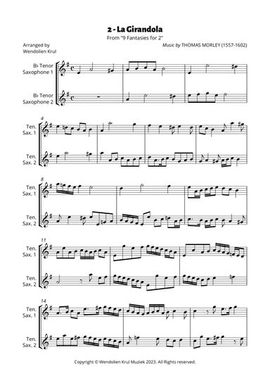 La Girandola (from "9 Fantasies for 2")