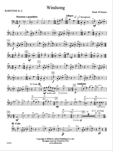 Windsong: Baritone B.C.