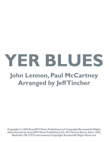 Yer Blues