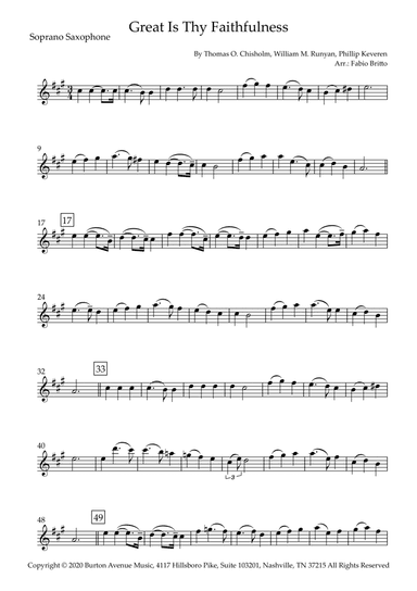 Great Is Thy Faithfulness