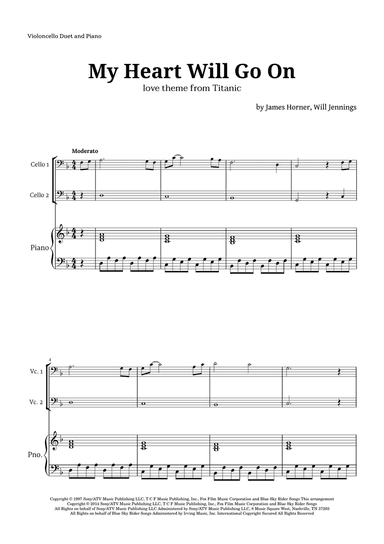 My Heart Will Go On (love Theme From 'titanic')