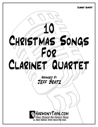 10 Christmas Songs for Clarinet Quartet