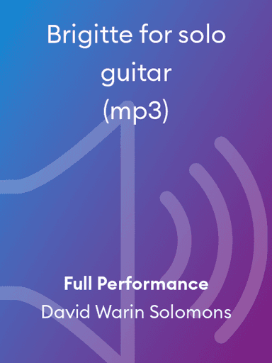 Brigitte for solo guitar (mp3)