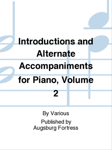 Introductions and Alternate Accompaniments for Piano, Volume 2