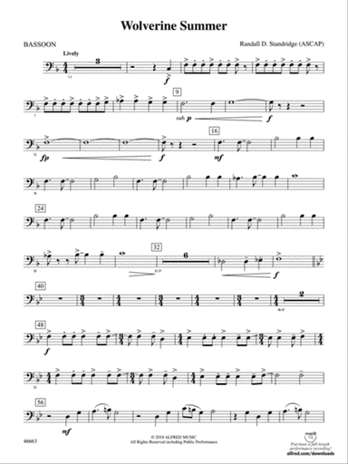 Wolverine Summer: Bassoon