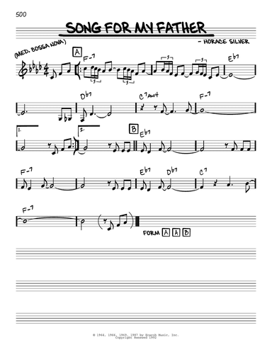 Song For My Father