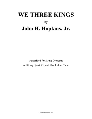 We Three Kings