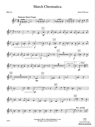 March Chromatica: Bells