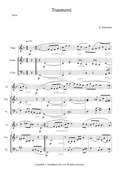 Traumerei scenes from childhood op15