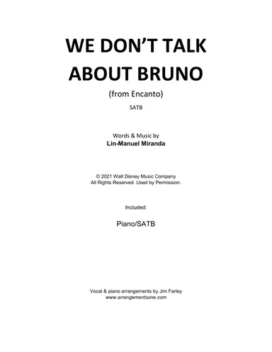 We Don't Talk About Bruno