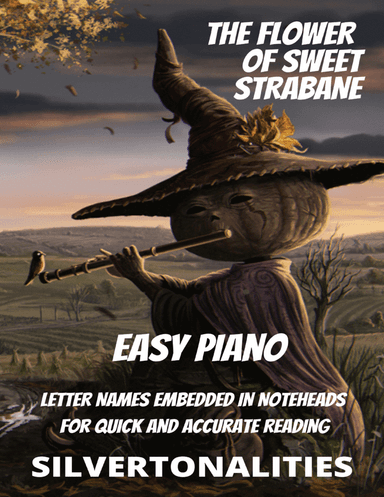 The Flower of Sweet Strabane for Easy Piano