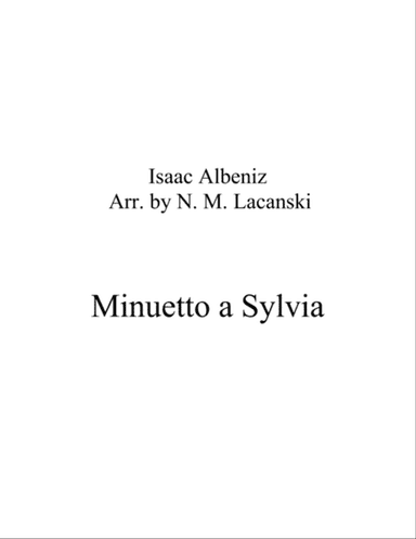 Minuetto a Sylvia