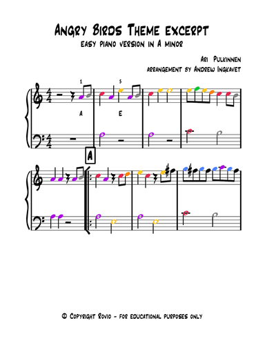 Angry Birds Theme